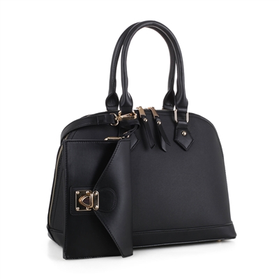 Women's Substantial Black Handbag