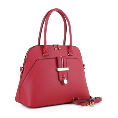 Women's Red Charmer Handbag